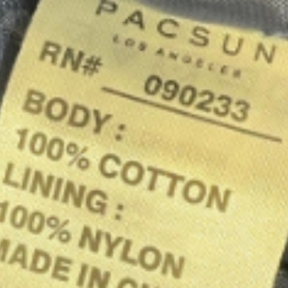 Pacsun Varsity Jacket. Denim and canvas varsity style jacket.  Size Smal… - Picture 6 of 6